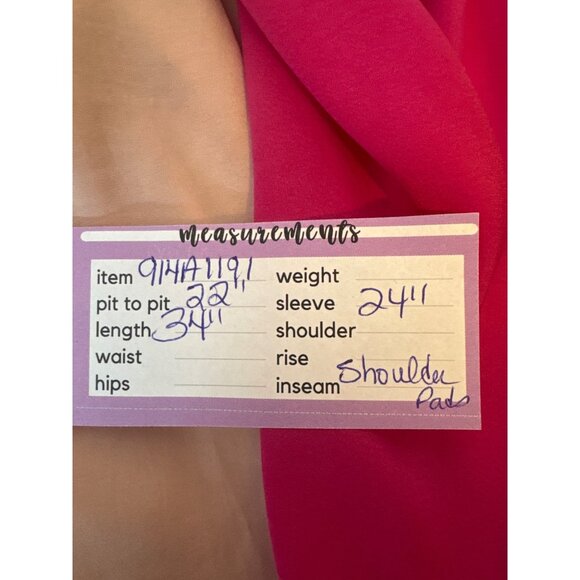 Choosy Size 10 Two-Tone Rose Red Pink Pale Pink Draped Dress - Picture 9 of 13